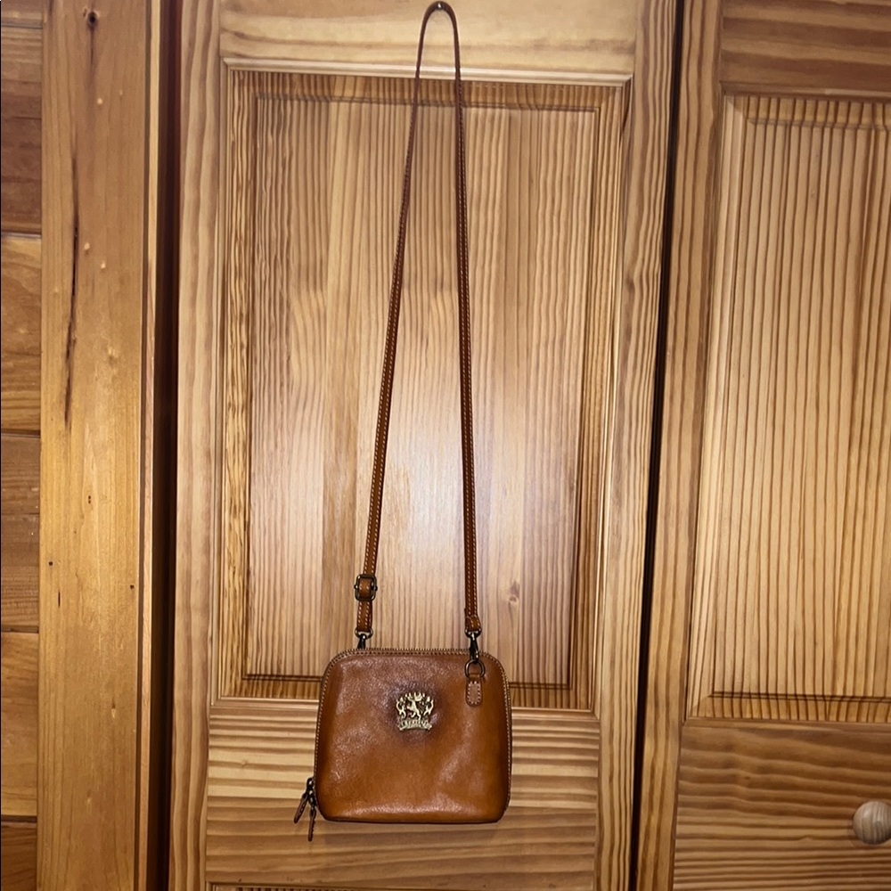 Brown Leather Crossbody Bag